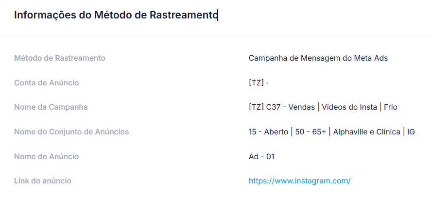 Dashboard Tintim